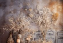 Warme welkom met winterse wanddecoratie